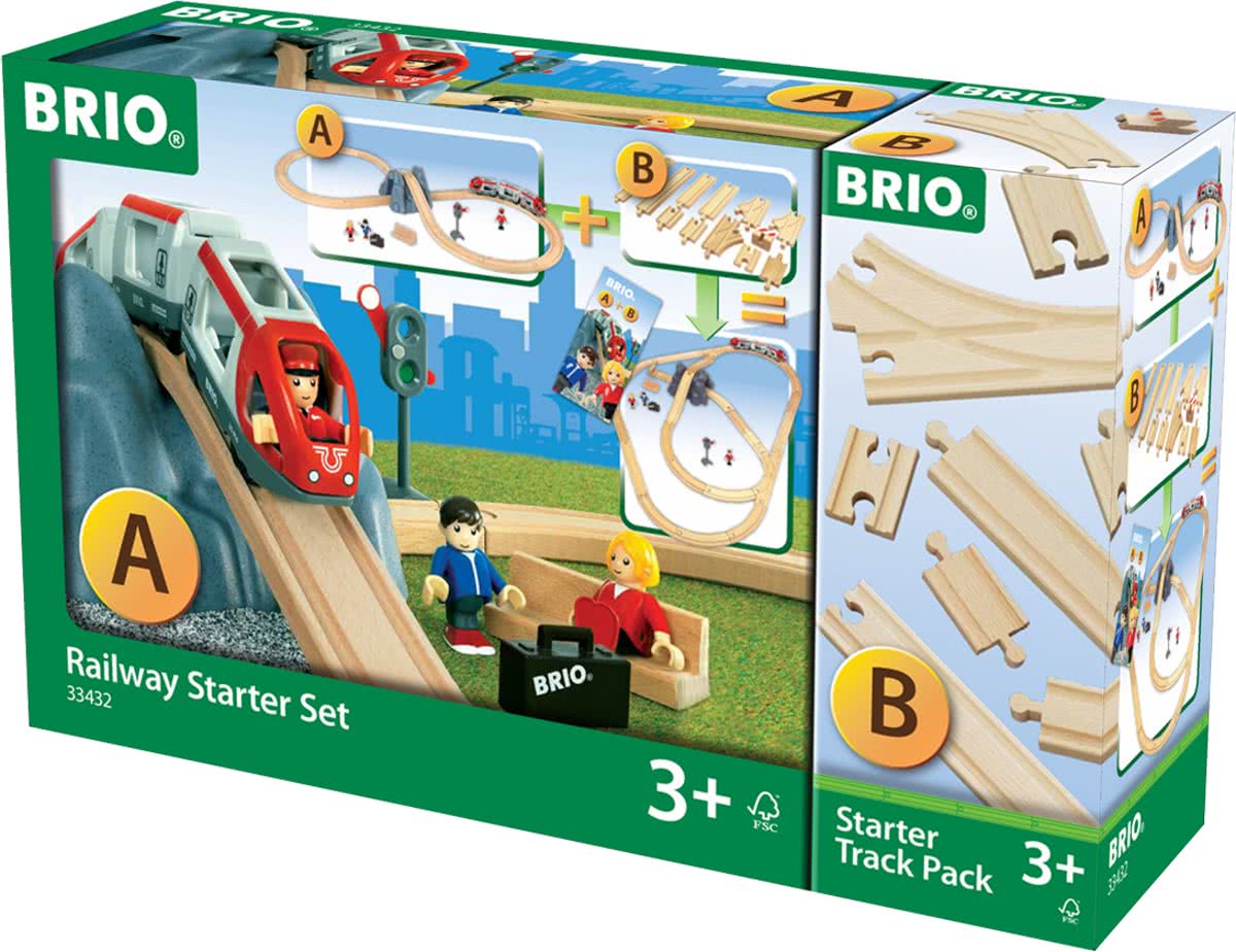 Brio Railway starter set 33432