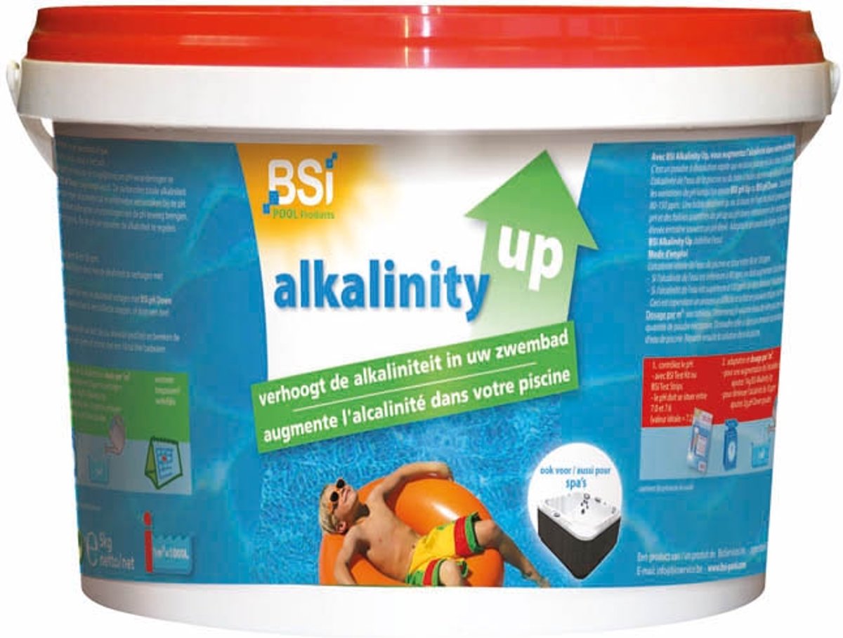 Alkanity up 5 kg - verhoogt de alkaliniteit in uw zwembad of spa