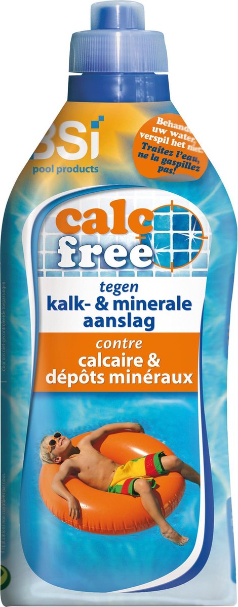 BSI Pool Products Calc Free Tegen Kalk- & Minerale Aanslag In Zwembaden - 1Liter