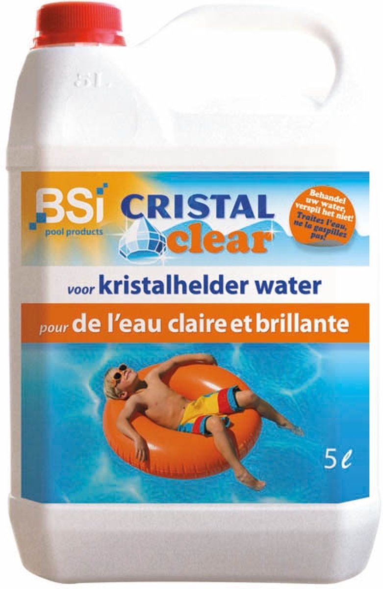 Cristal clear 5 L - voor kristalhelder zwembadwater