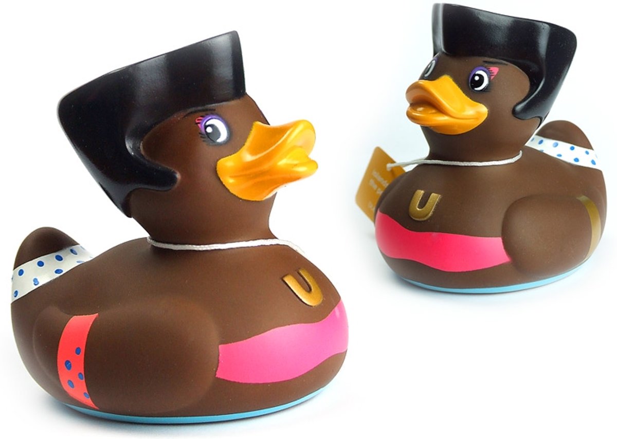 Deluxe DISCO QUEEN DUCK Grace Jones   Duck van Bud Duck: Mooiste Design badeend ter Wereld SPECIAL EDITION 2017 2018   10CM