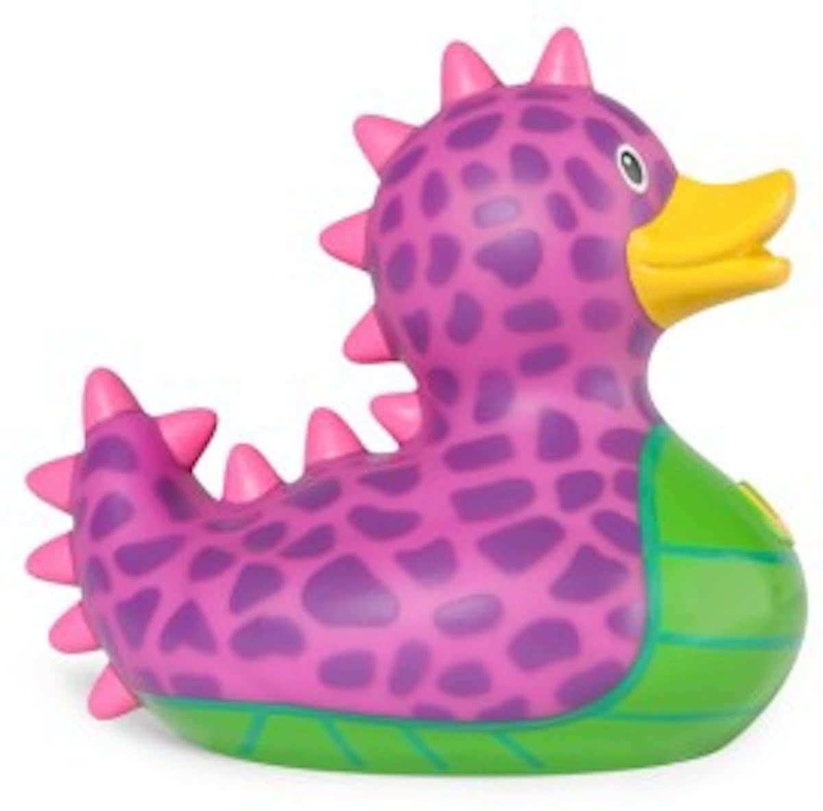 Deluxe Mini DRAGON Duck van Bud Duck: Mooiste Design badeend ter Wereld