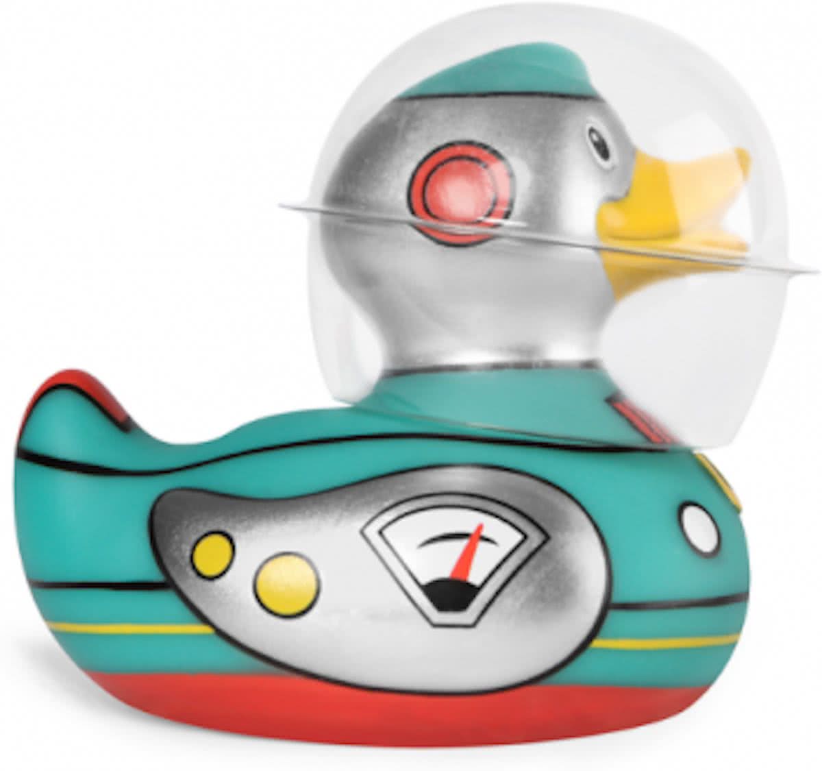 Deluxe Mini ROBOT Duck van Bud Duck: Mooiste Design badeend ter Wereld