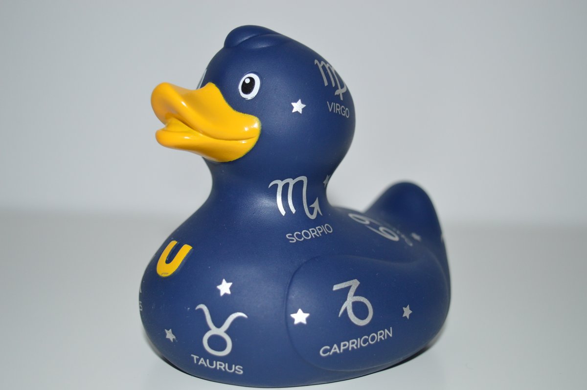 LUXURY ZODIAC DUCK -  Sterrenbeeld horoscoop badeend BUDDUCK