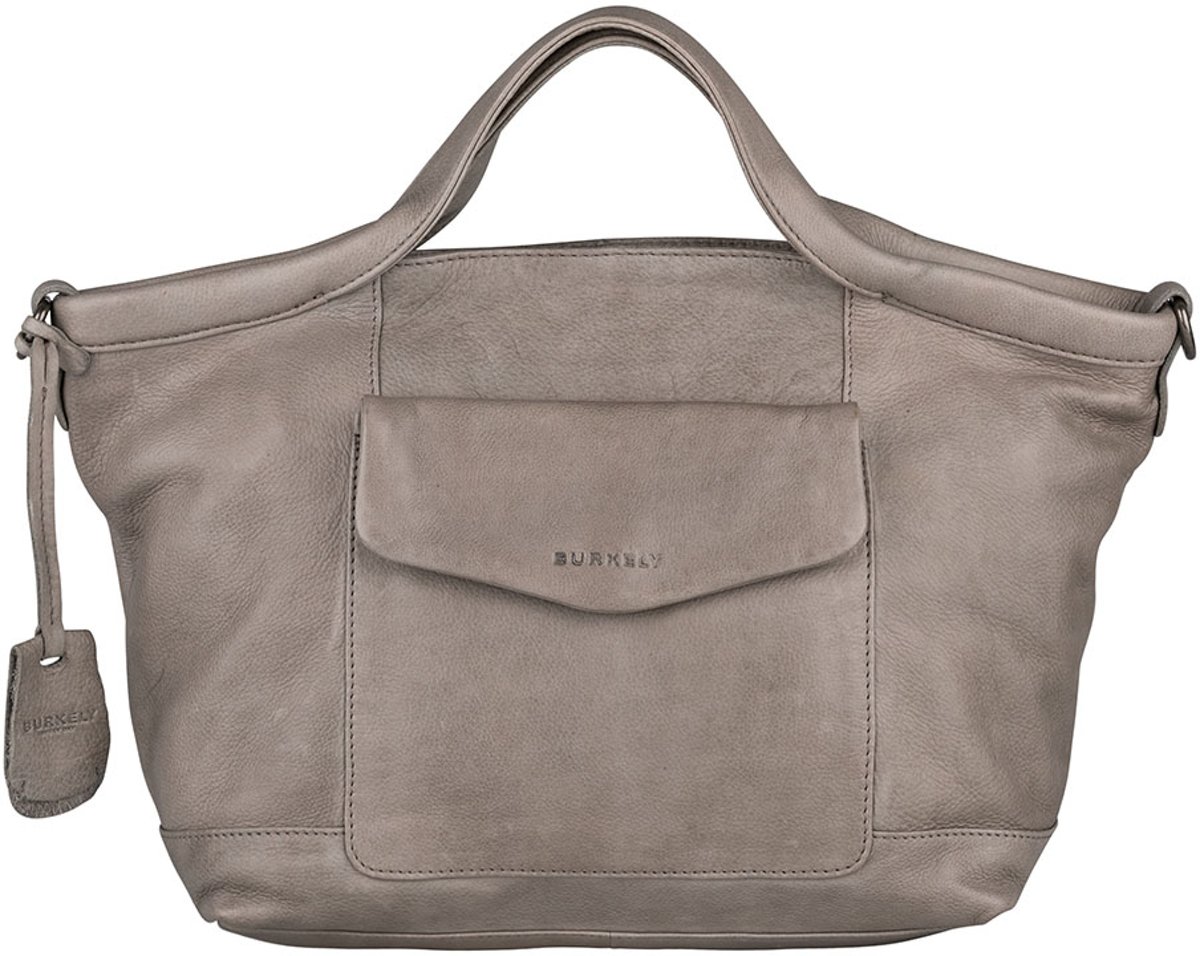 BURKELY Just Jackie handbag S - licht grijs