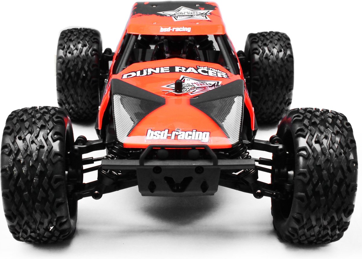 BSD Racing 218T Dune Racer Rollcage 4x4 1/10 RTR oranje - 37km/u - Radiografisch Bestuurbare Auto - RC auto