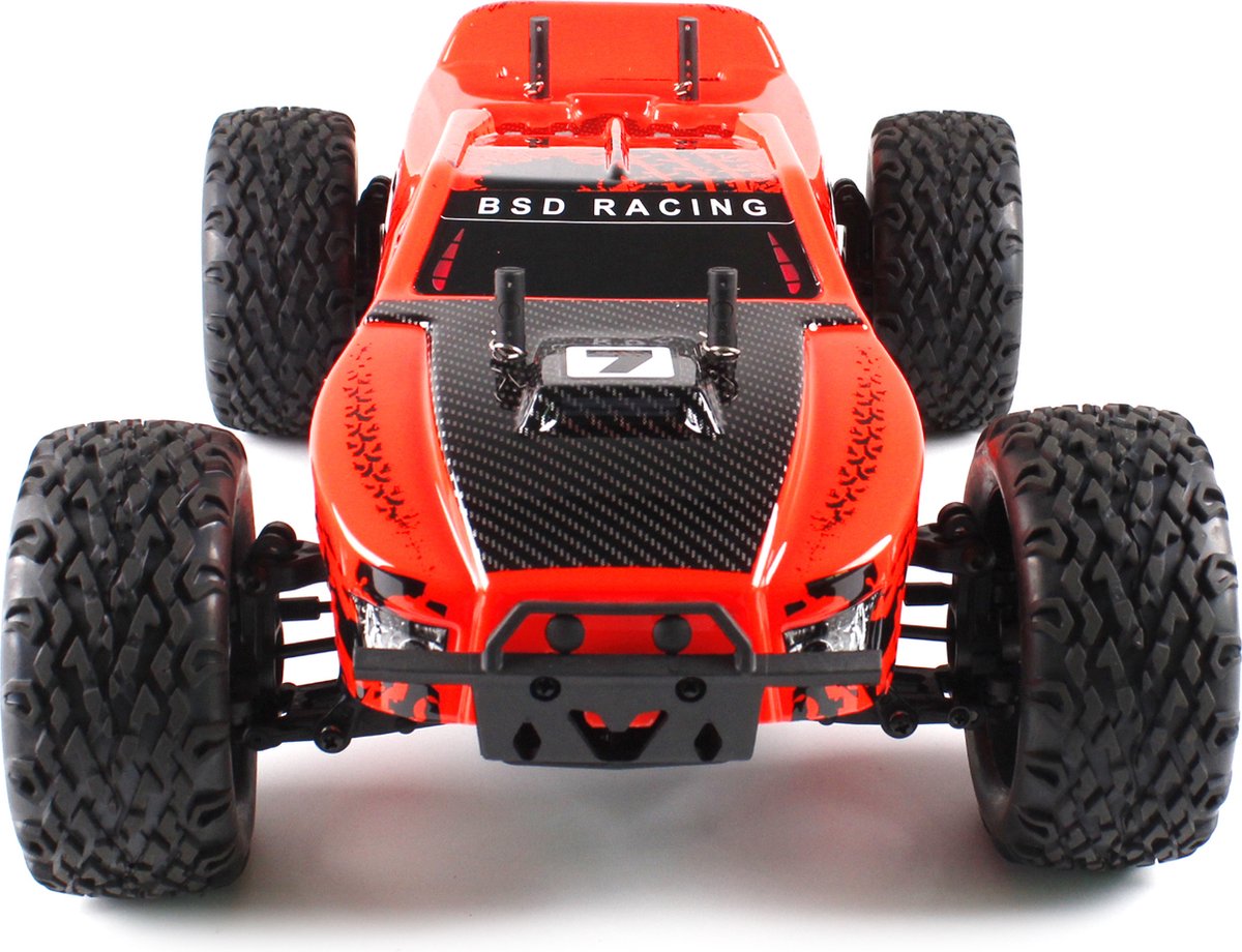 BSD Racing 219T Dune Racer XT Truck 4x4 1/10 RTR oranje - 37km/u - Radiografisch Bestuurbare Auto - RC auto