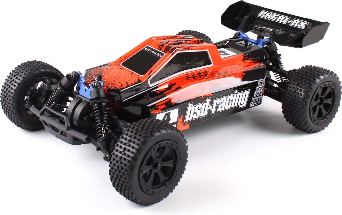 BSD Racing 220T Dune Racer XB Buggy 4x4 1/10 RTR oranje - 37km/u - Radiografisch Bestuurbare Auto - RC auto