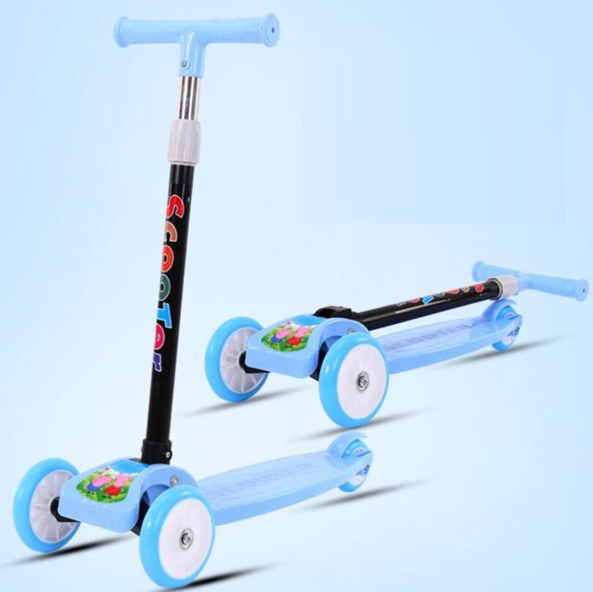 BY LYNN LED Scooter Step - Kinderen - Disney - Step - Scooter - Wielen - LED - Rijden