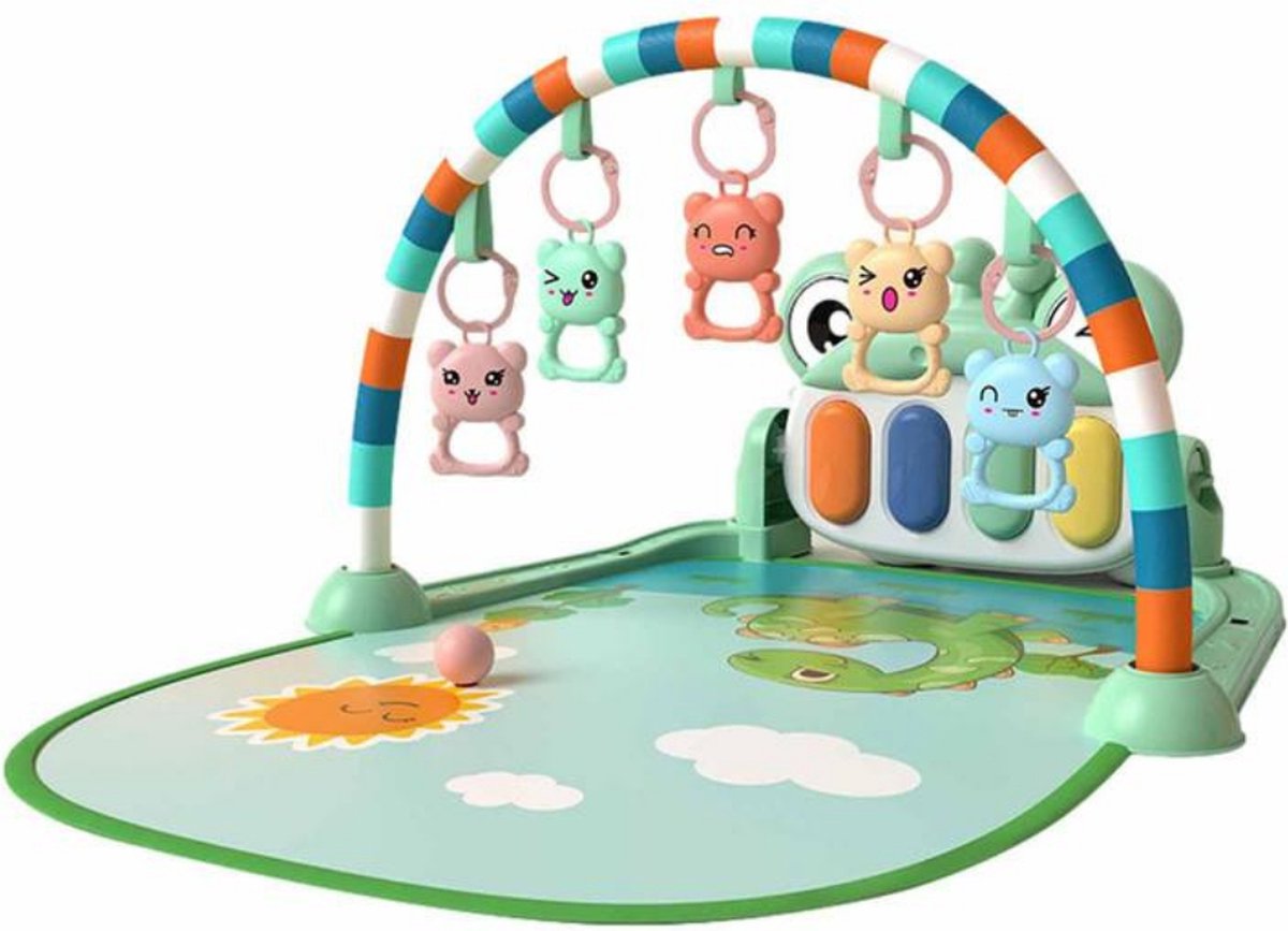 Babygym - Babygym Speeltjes - Babygym Hangers - Met LED-Verlichting - Speelmat - Interactief - Met Geluid - 6 tot 36 Maanden