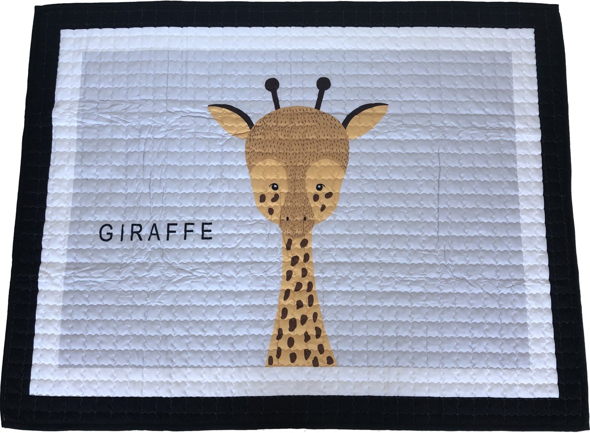 Baboem - Groot speelkleed - Giraffe - Voor kind en baby - 150x200cm - Anti-slip