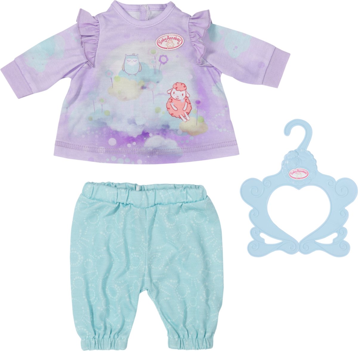 Baby Annabell Sweet Dreams Nachtmode Pyjama - Poppenkleding 43 cm