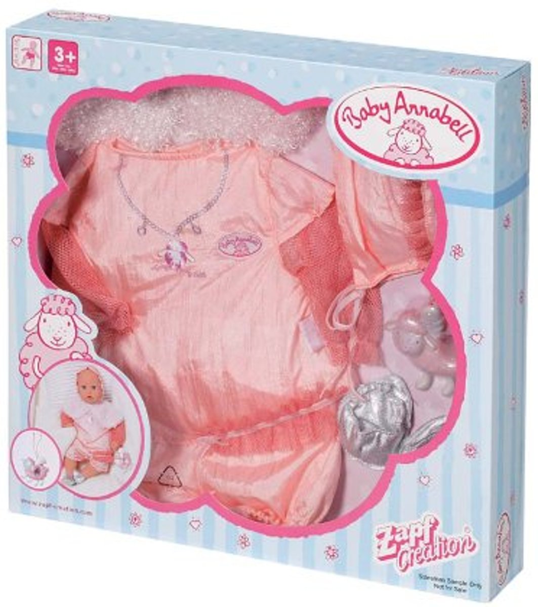 Zapf Creation Baby Annabell poppenkleding Celebration Deluxe kleding set