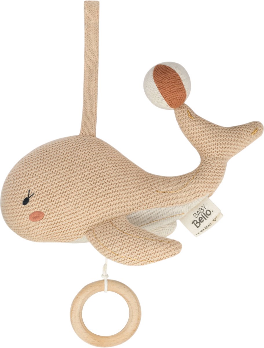 Baby Bello Wally The Whale Muziekmobiel - Sandshell