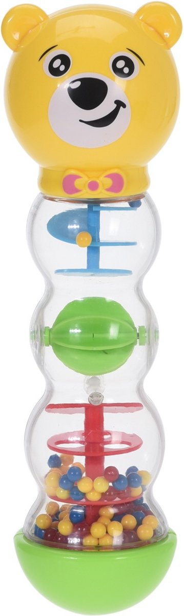 Baby Toys Rammeltoren Beer Junior 20 Cm Geel