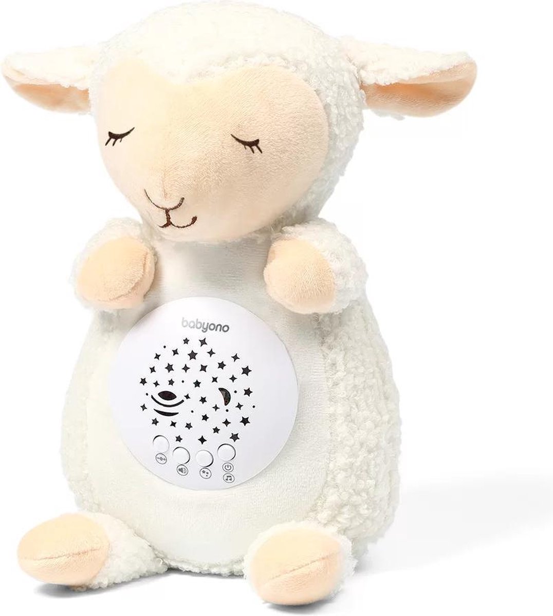 Baby Ono sheep scarlet knuffel projector