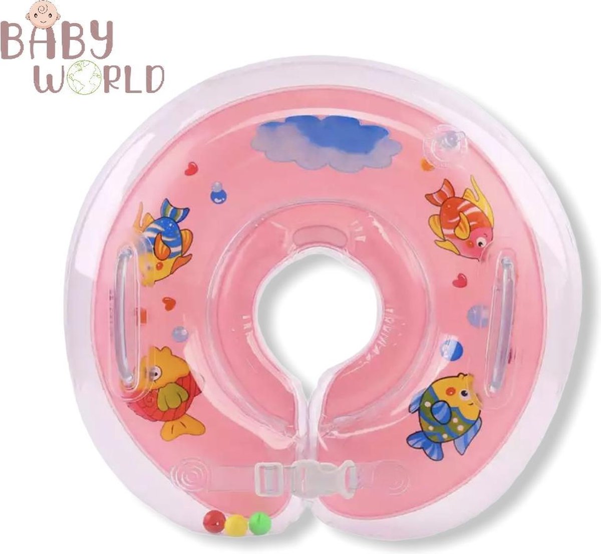 Baby World™ - Babyfloat - Baby nekring - Baby zwemband - Zwemband baby - Baby spa