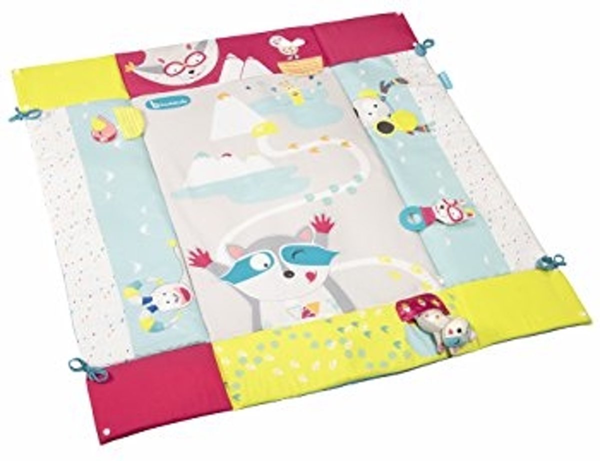   B054001 Polyester, EVA (Ethyleen-vinyl-acetaat), Schuim Multi kleuren Babyspeelmat babyspeelrek en -mat