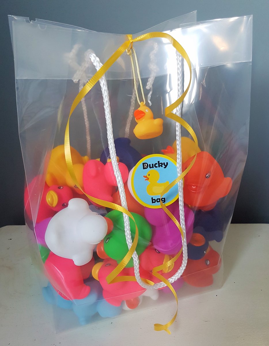 Duckybag  45  mini eendjes 5cm