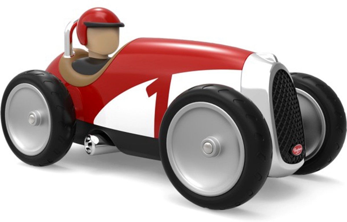 Baghera Retro Speelgoedauto Racer Red