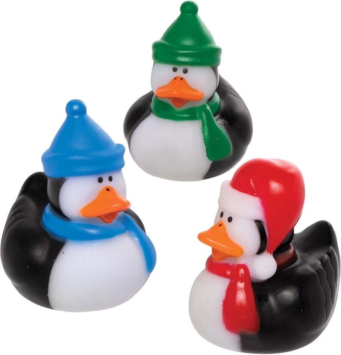 Baker Ross AX449 Pinguïn Bad Eendjes - Pak Van 6, Nieuw Speelgoed Voor Kinderen, Ideale Kous Of Feestzak Vuller Voor Kinderen