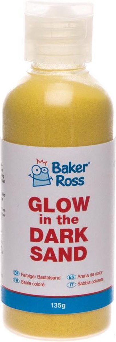 Baker Ross Glow in the Dark Zand  (Elk)