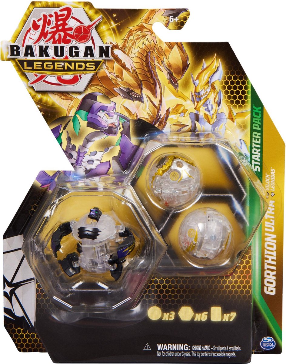 Bakugan Legends S5 Starter Pack 3-pack Assorti