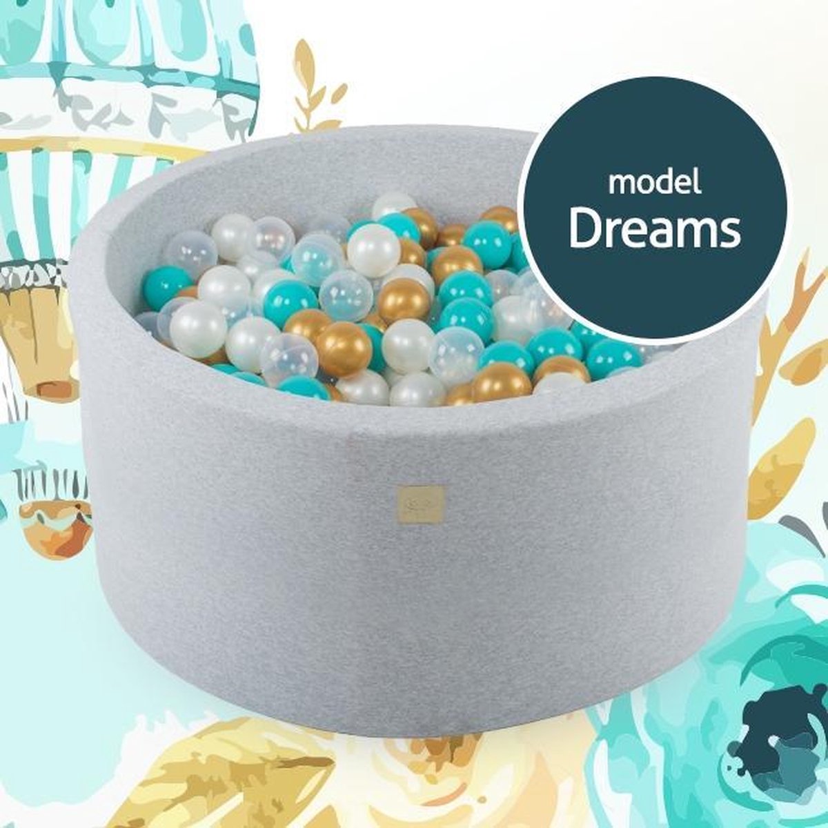 ballenbak XL SET Dreams - 90x40 incl. 250 ballen