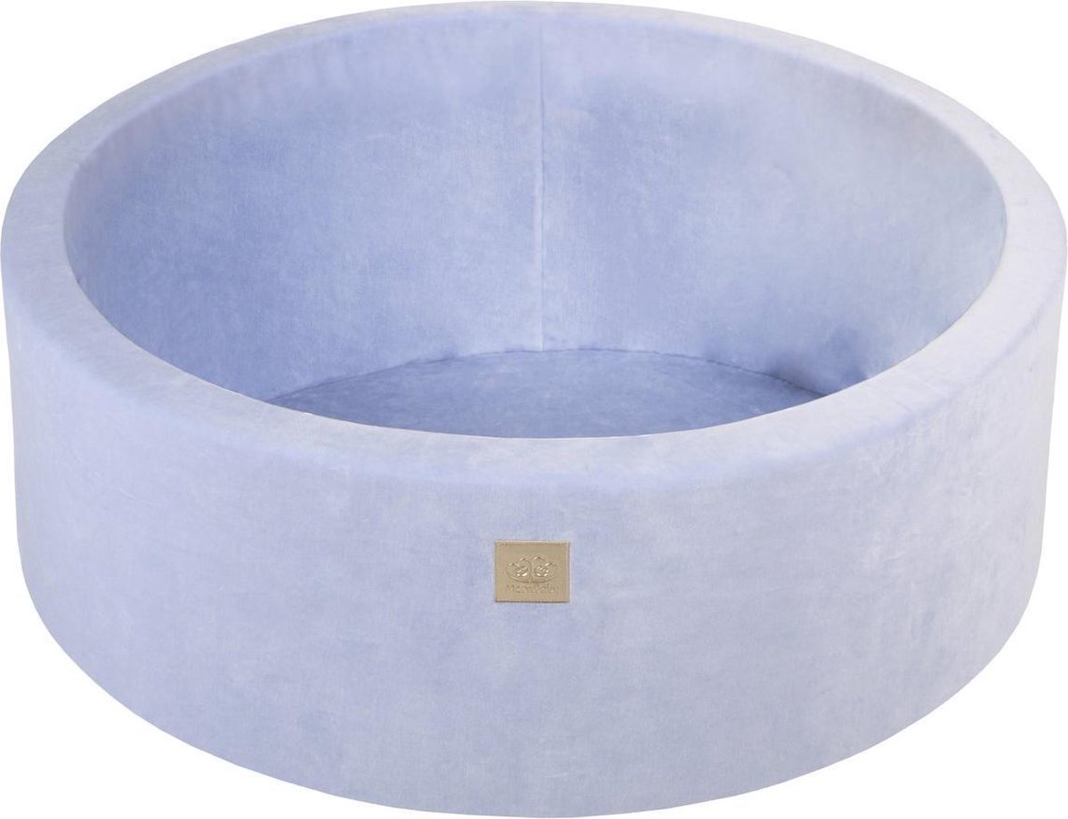 ballenbak XL Velvet Blauw - 90x30 excl. ballen