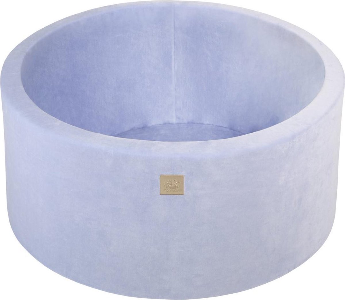 ballenbak XL Velvet Blauw - 90x40 excl. ballen