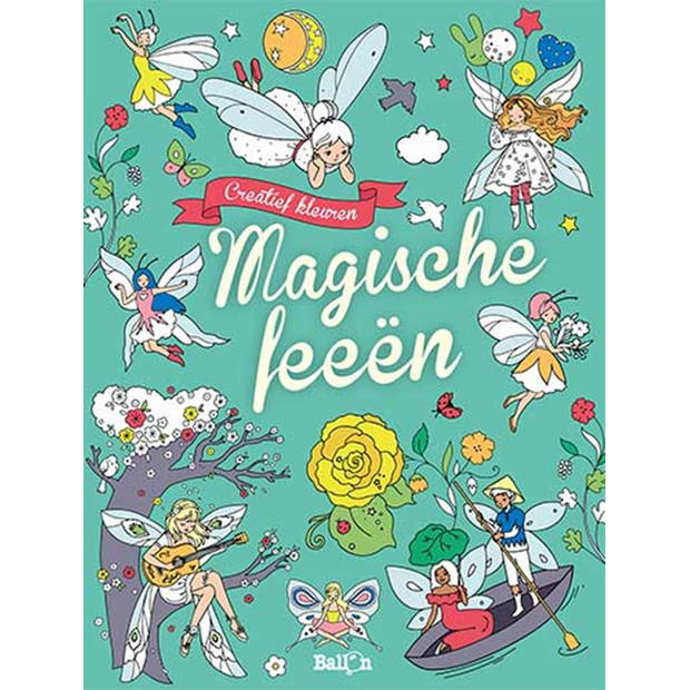 Creatief kleuren, Magische feeën. 5+