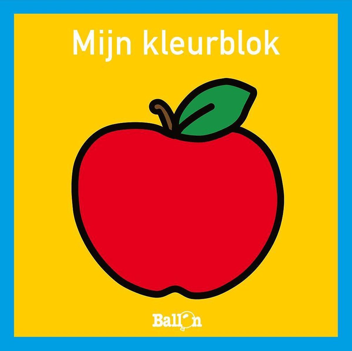 Mijn kleurblok - appel