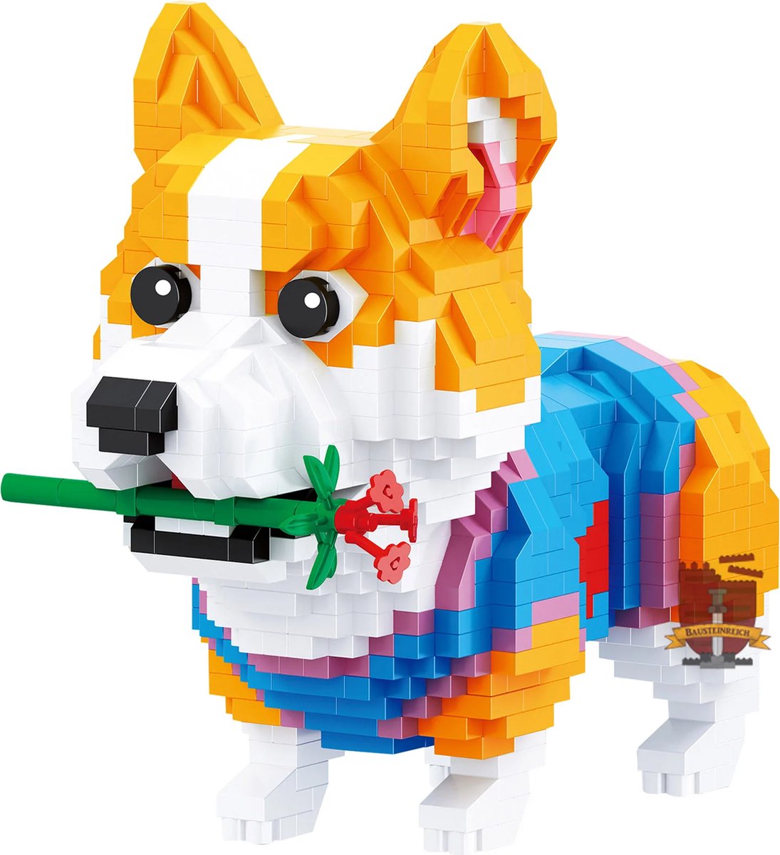 Balody Corgi 18396 - Hond - Bouwpakket - Nanoblock - Bouwstenen - Hobby