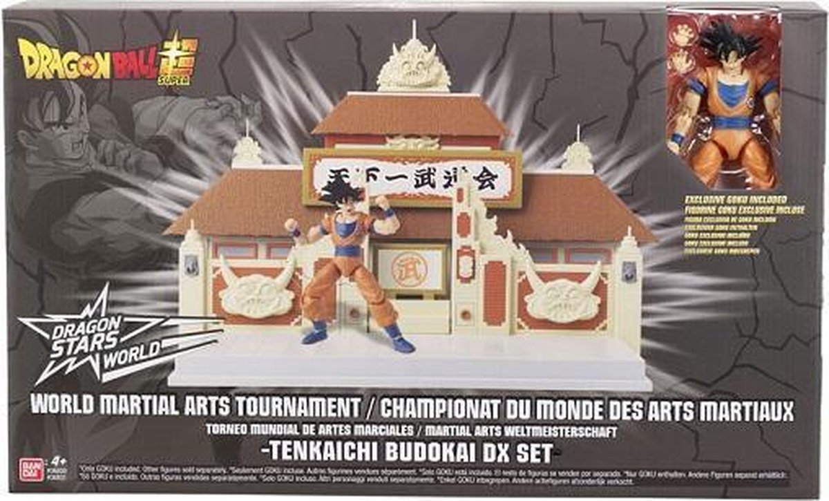 Dragon Ball Super: Dragon Stars World - Tenkaichi Budokai DX Set + Goku Figure