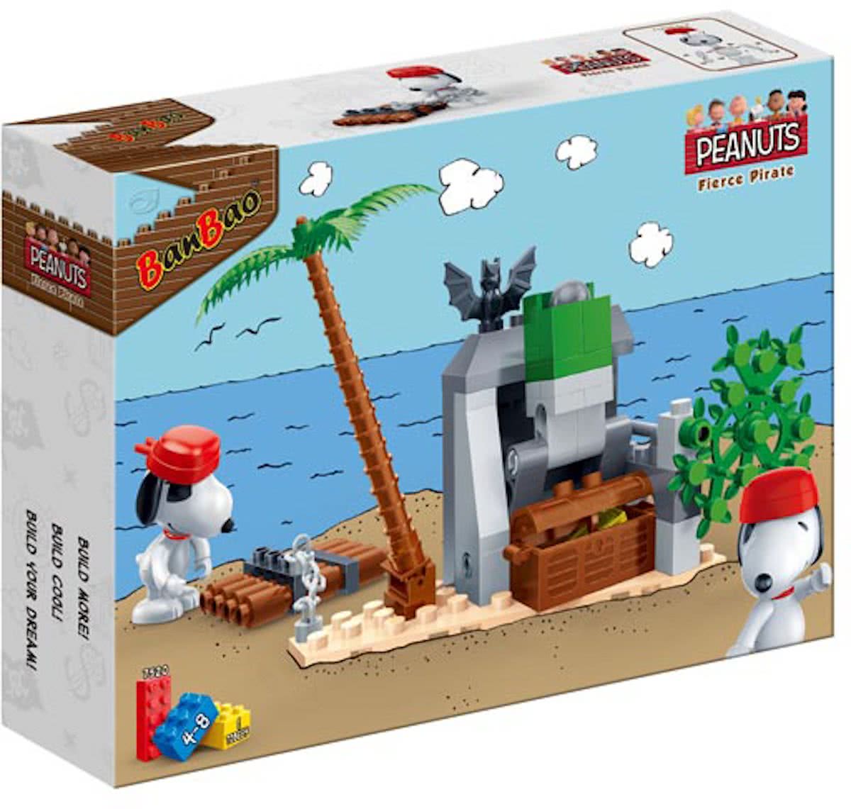 Banbao Snoopy Onbewoond Eiland-7520