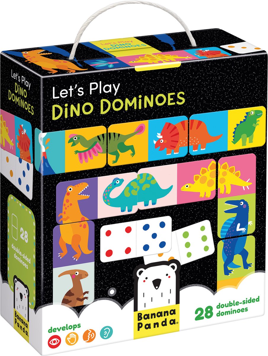 Banana Panda Let’s Play Dino Dominoes 2+