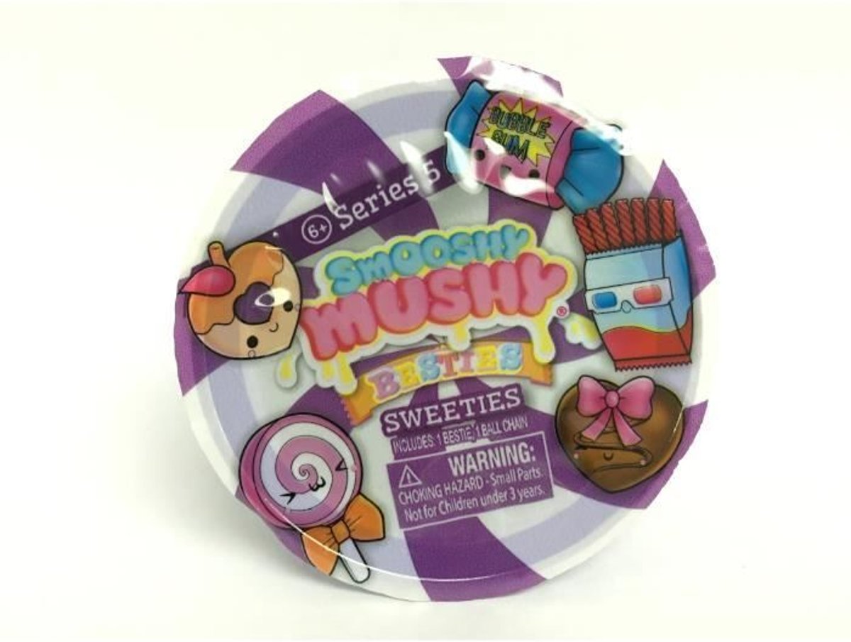 Bandai - SMOOSHY MUSHY - Surprise Besties serie 5 - willekeurig patroon