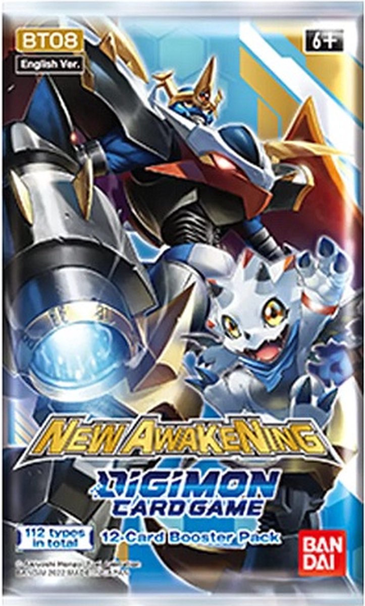 Bandai Digimon New Awakening BT-08 Booster