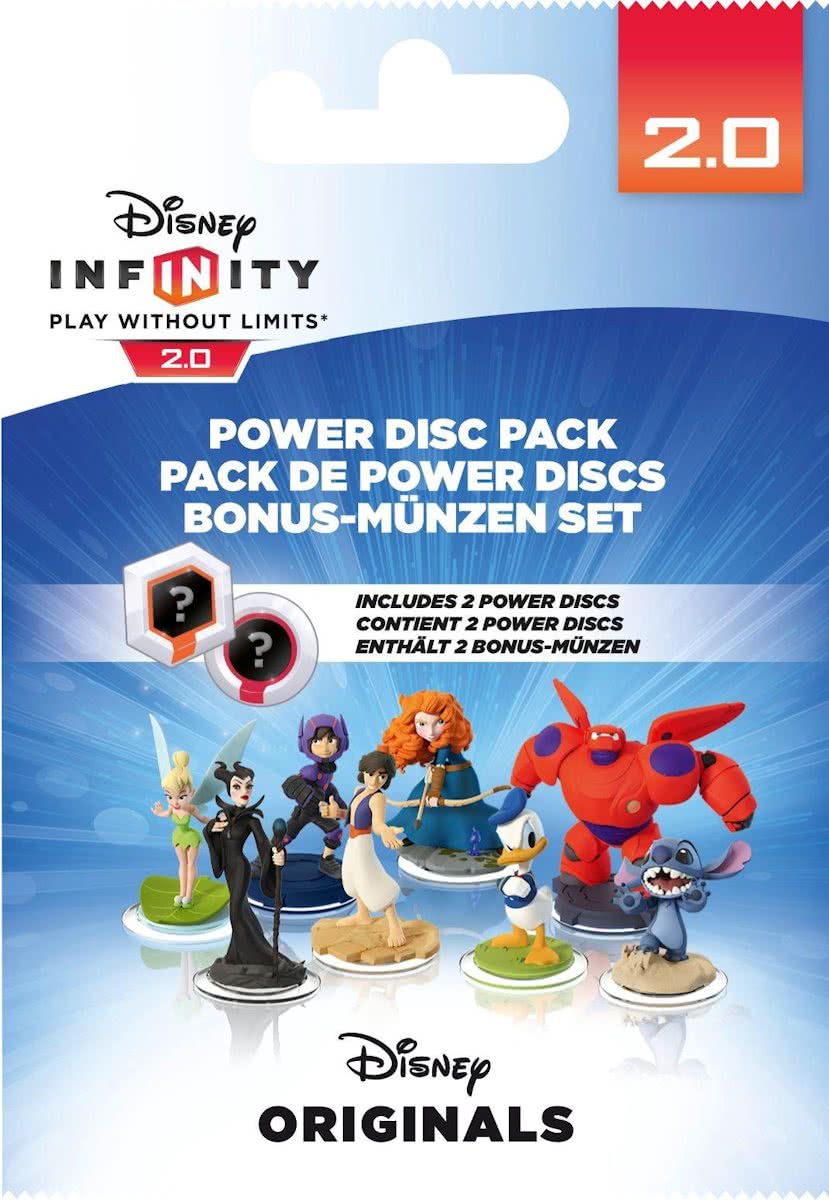 Disney Infinity 2.0 - Disney Originals Power Disc Pack (Wii U + PS4 + PS3 + XboxOne + Xbox360)