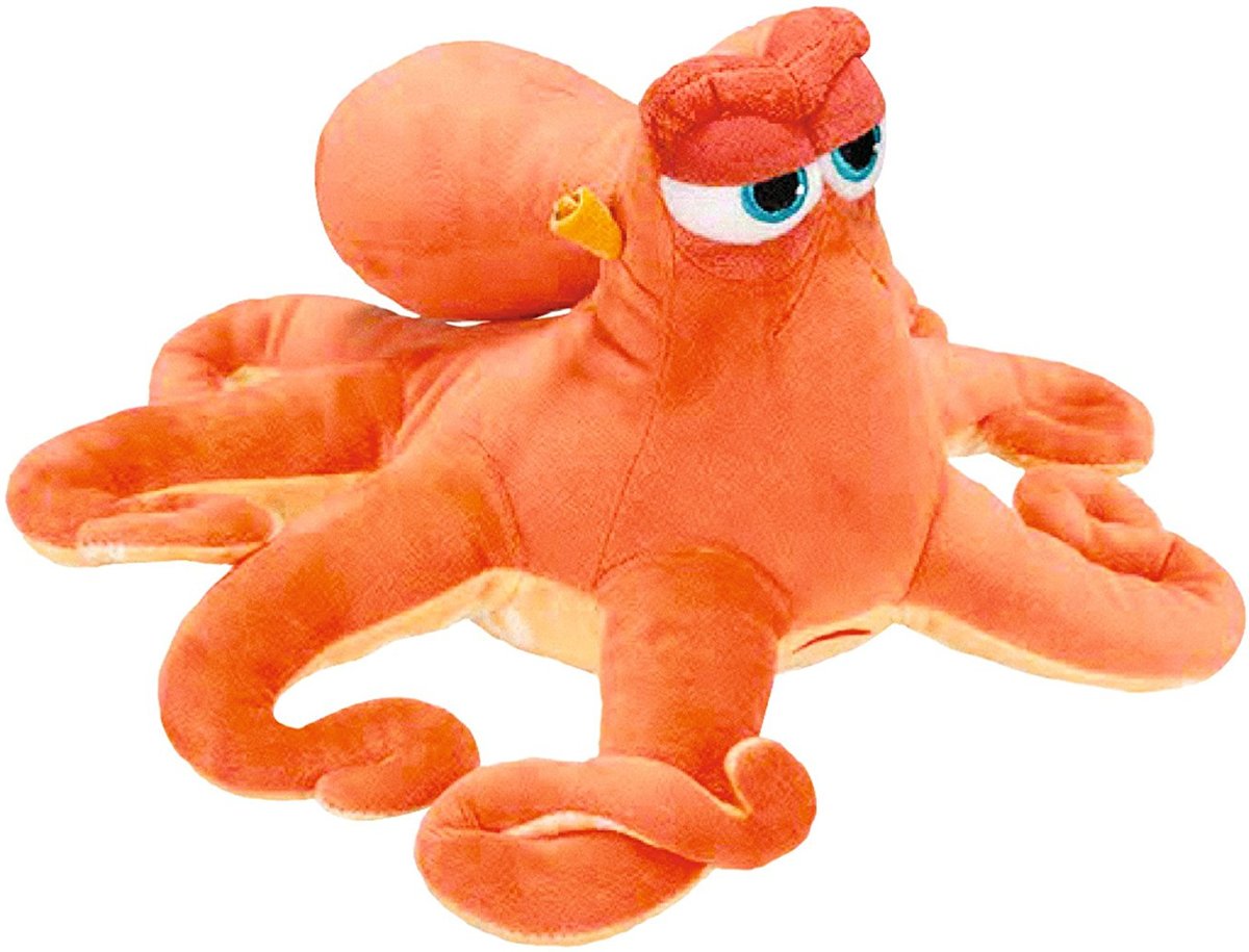 Finding Dory - Hank - Septopus - Octopus - Oranje - 25cm