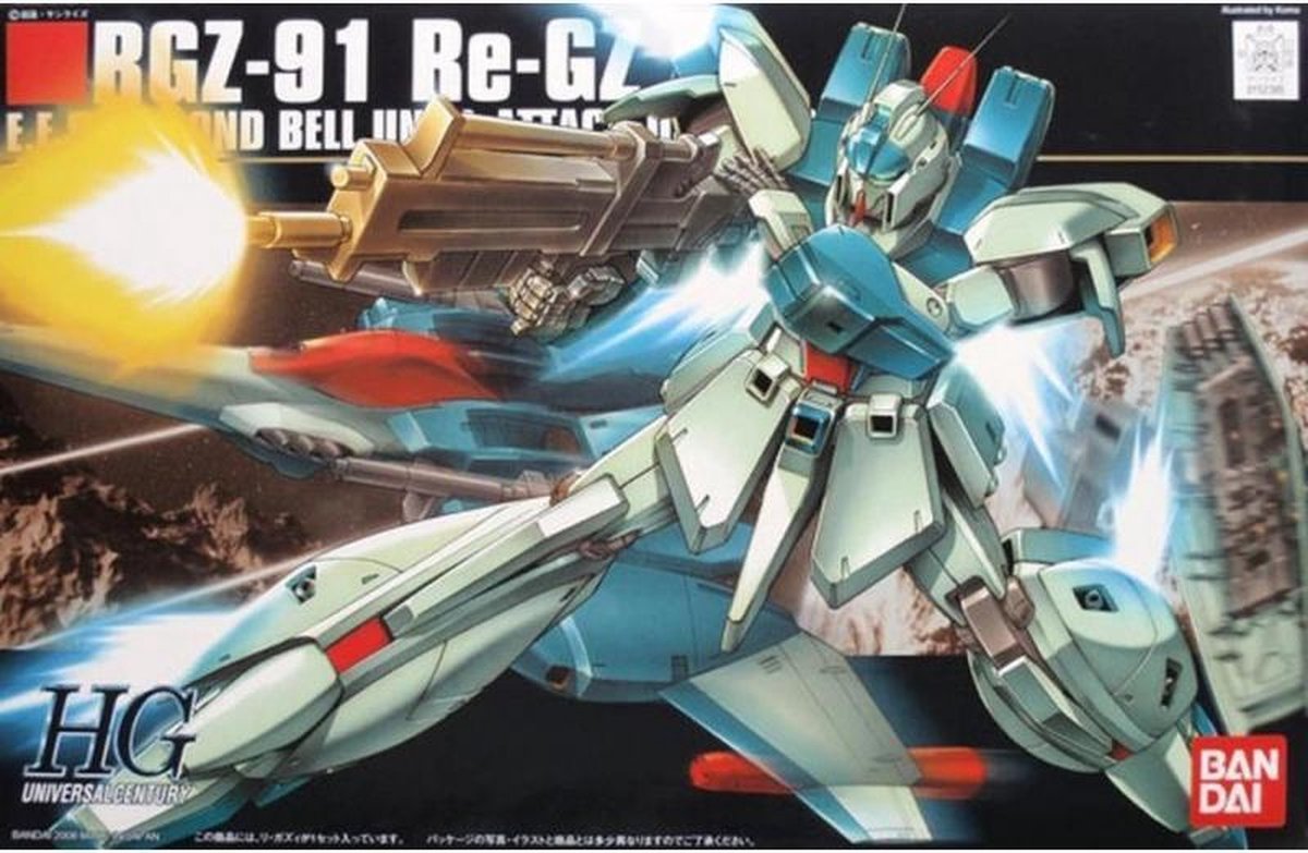 GUNDAM - HGUC 1/144 Re-GZ RGZ-91 - Model Kit