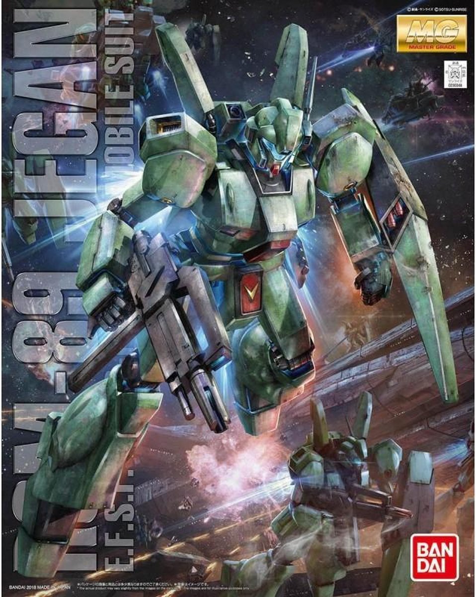 GUNDAM - MG 1/100 Jegan Gundam - Model Kit