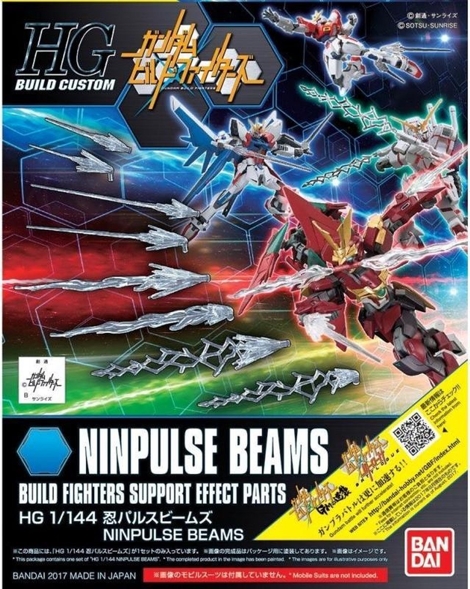 GUNDAM Build Fighters - Model Kit - HG 1/144 - ACC Ninpulse Beams