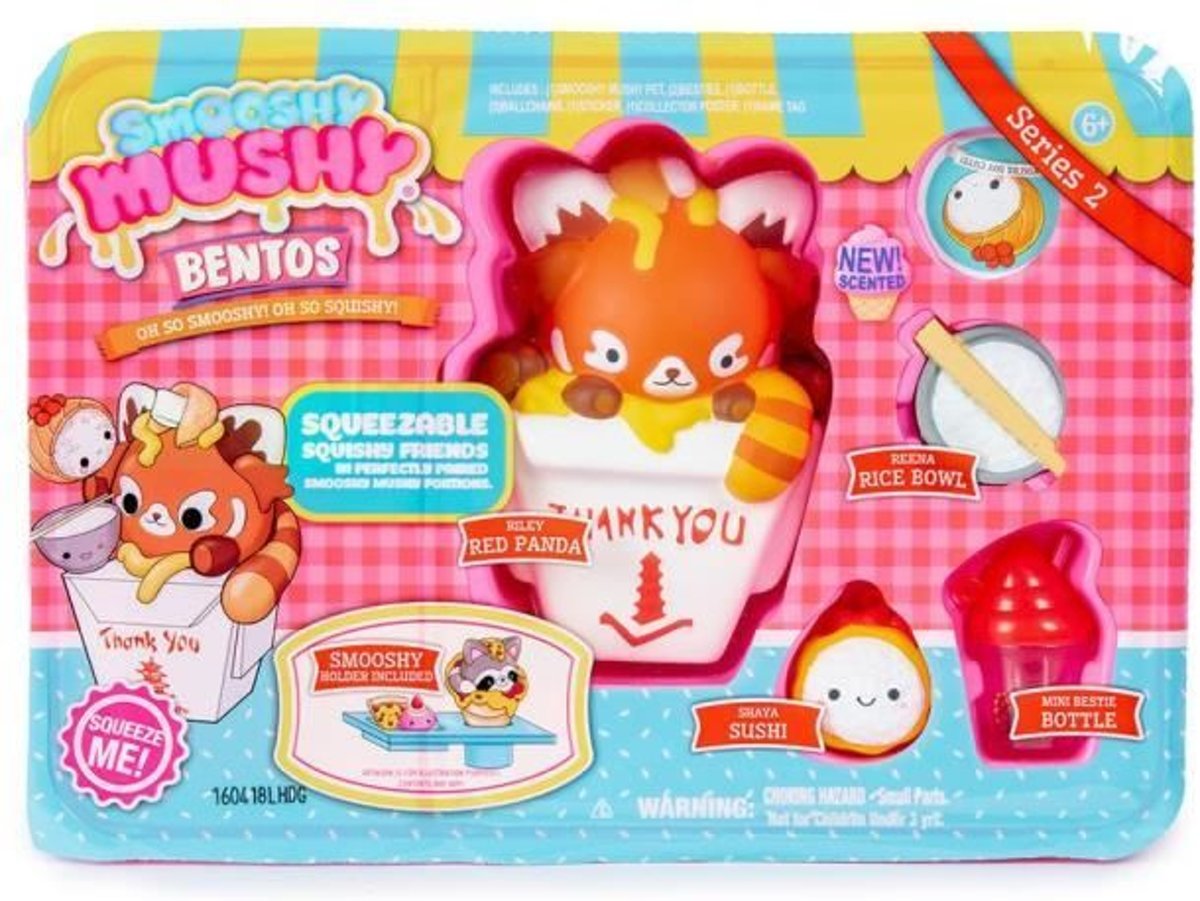 SMOOSHY MUSHY Bentos Series 2 - Mini verzamelbeeldje