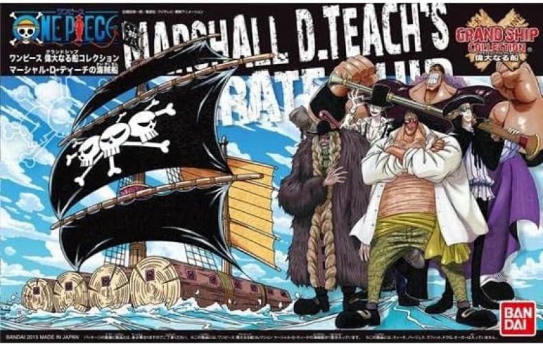 One Piece Grand Ship Collection - Marshall D. Teach\s Ship Model Kit