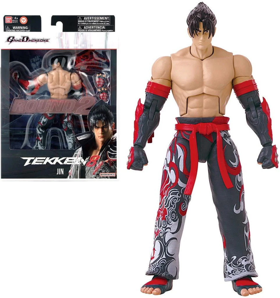 Tekken Game Dimensions Figure - Jin Kazama