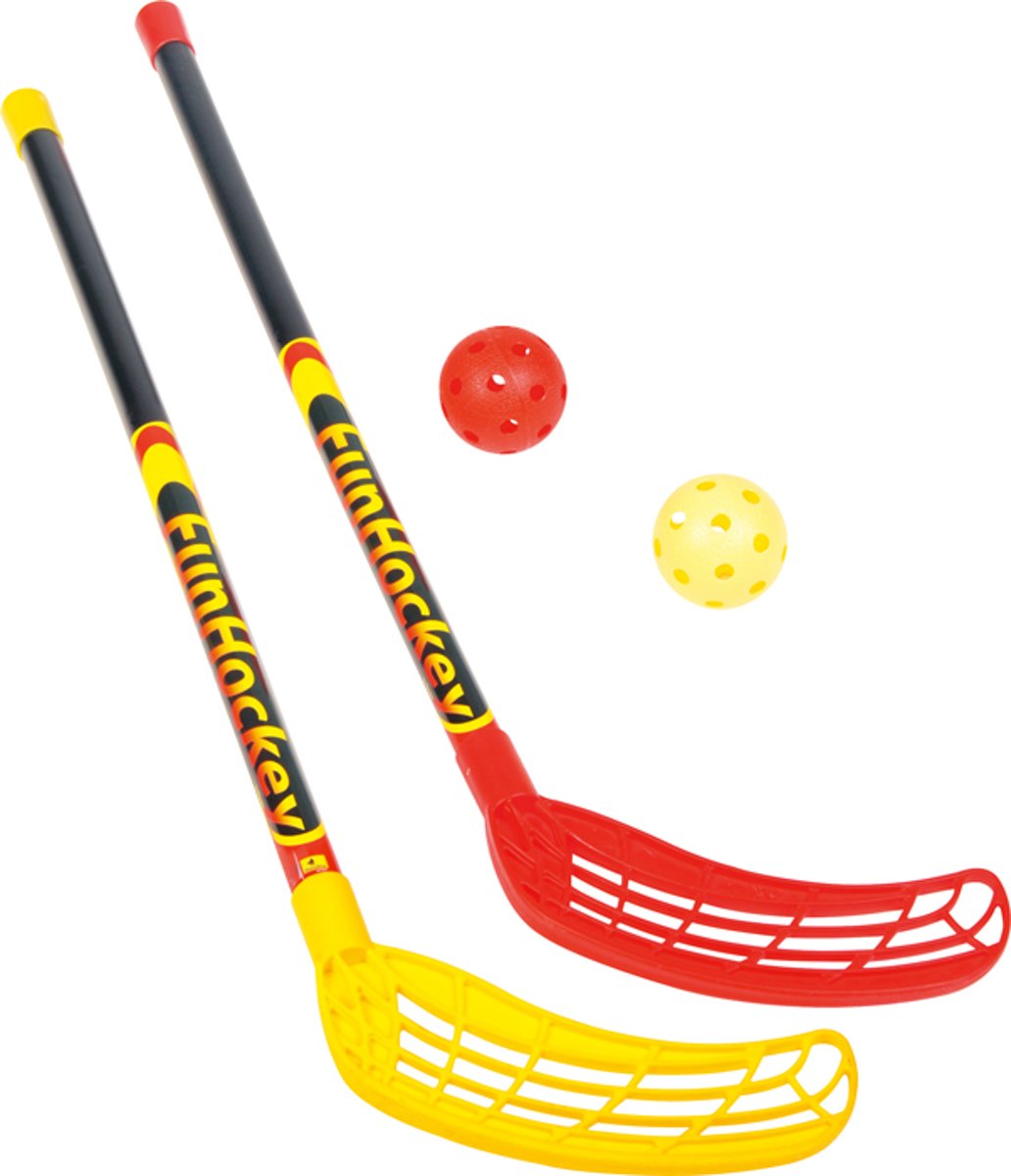 Bandito hockeyset Fun hockeysticks en ballen 2st