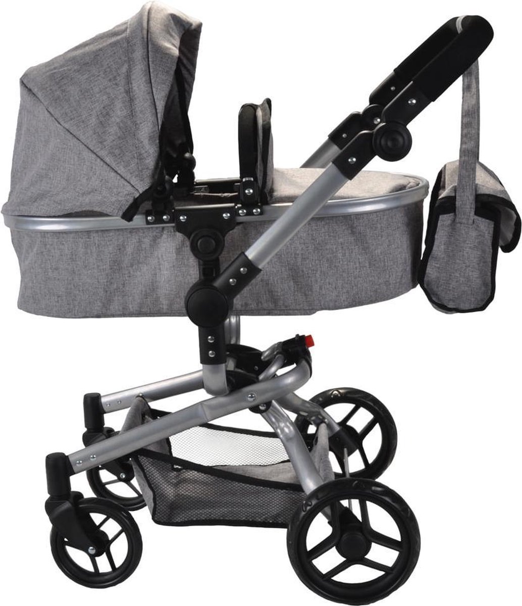Bandits and Angels Modern Angel 2in1 grey poppenwagen