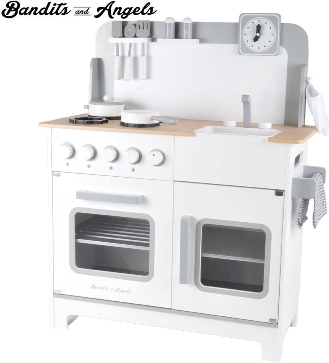 Houten kinderkeuken Chef Deluxe XL white