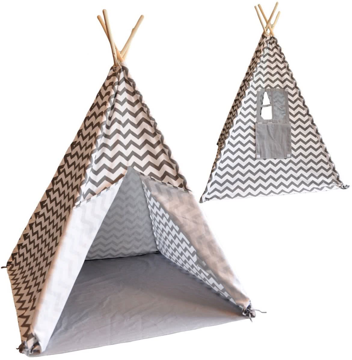 Tipi tent Bandits Indian grijs